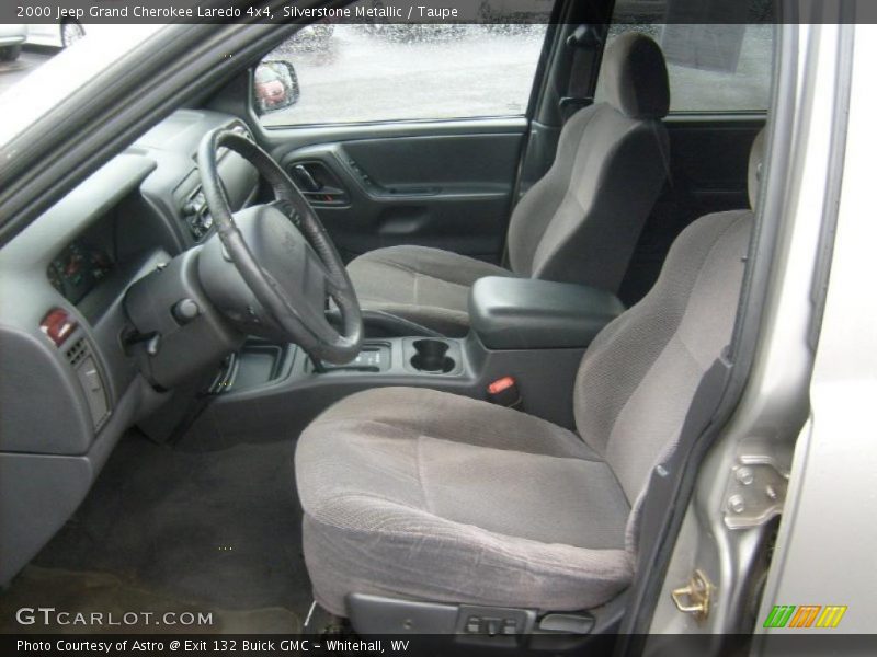 Silverstone Metallic / Taupe 2000 Jeep Grand Cherokee Laredo 4x4