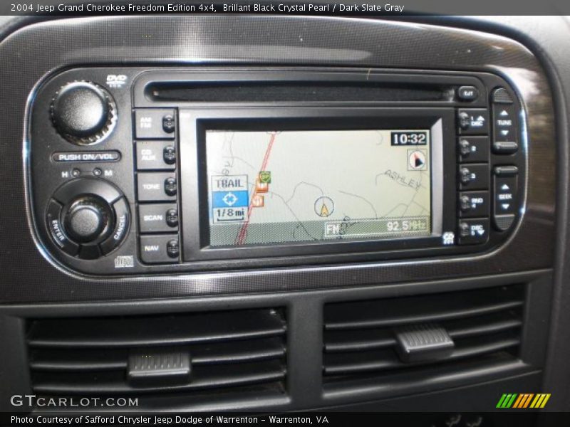 Navigation of 2004 Grand Cherokee Freedom Edition 4x4