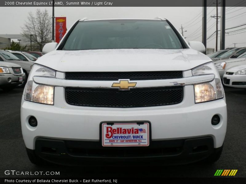 Summit White / Light Gray 2008 Chevrolet Equinox LT AWD