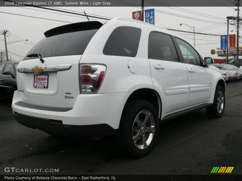 Summit White / Light Gray 2008 Chevrolet Equinox LT AWD
