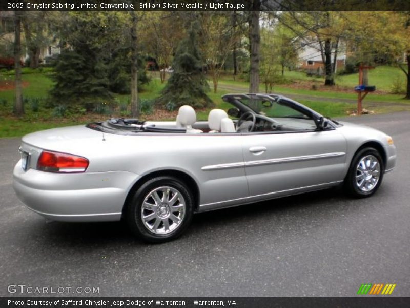  2005 Sebring Limited Convertible Brilliant Silver Metallic