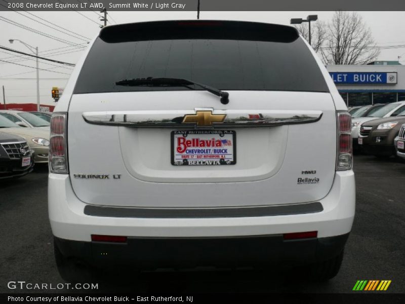 Summit White / Light Gray 2008 Chevrolet Equinox LT AWD