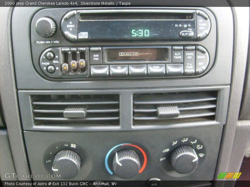 Silverstone Metallic / Taupe 2000 Jeep Grand Cherokee Laredo 4x4