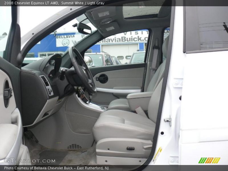 Summit White / Light Gray 2008 Chevrolet Equinox LT AWD