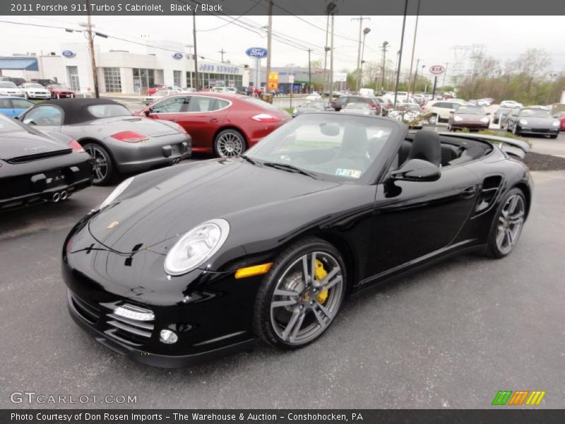 Front 3/4 View of 2011 911 Turbo S Cabriolet