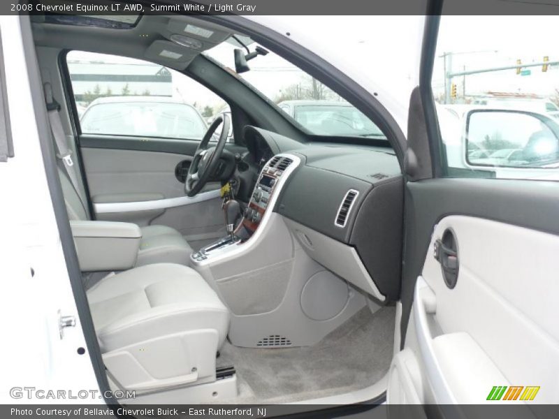 Summit White / Light Gray 2008 Chevrolet Equinox LT AWD