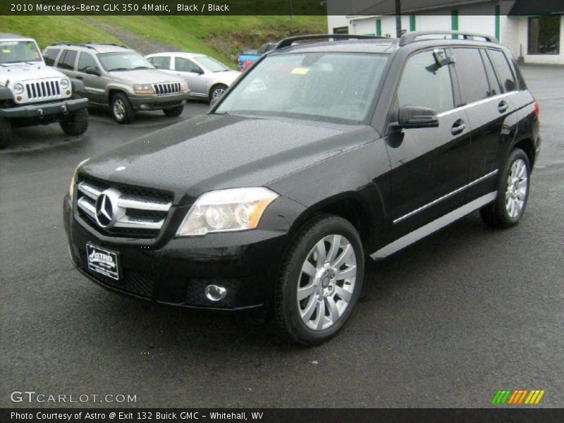 Black / Black 2010 Mercedes-Benz GLK 350 4Matic