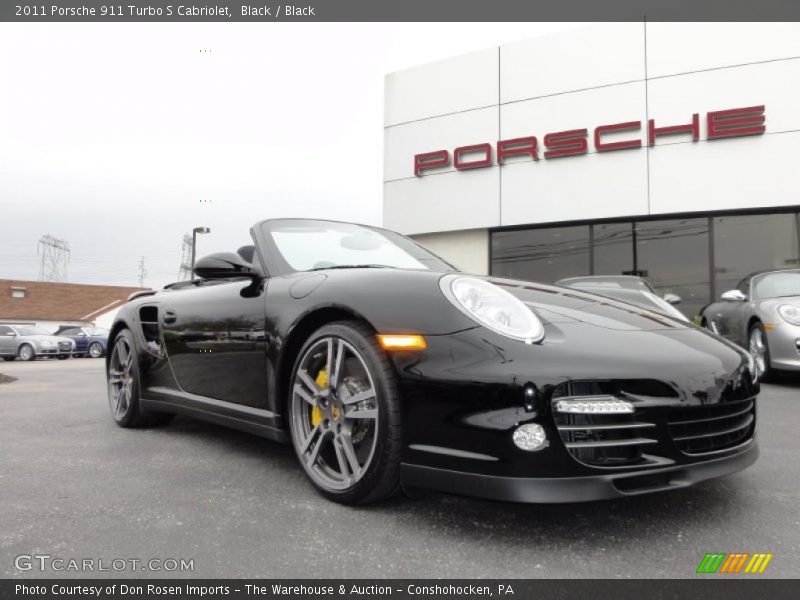 Front 3/4 View of 2011 911 Turbo S Cabriolet