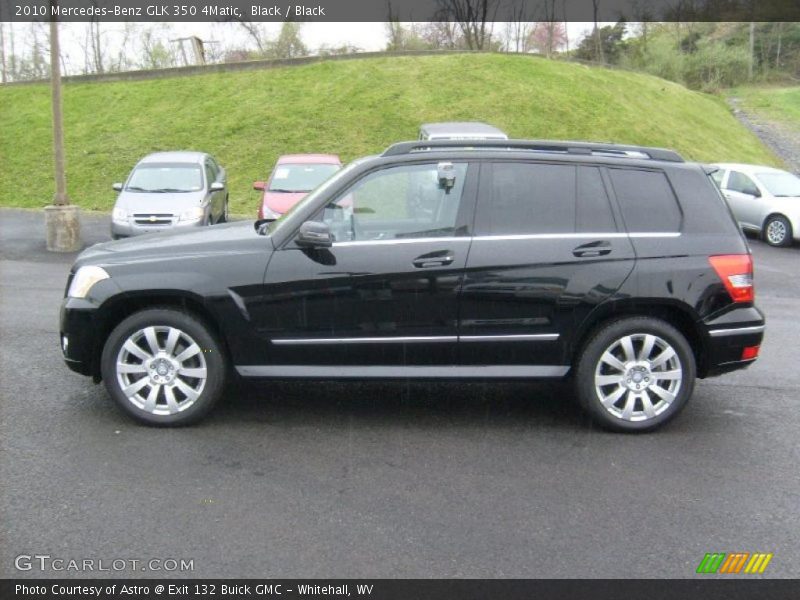 Black / Black 2010 Mercedes-Benz GLK 350 4Matic