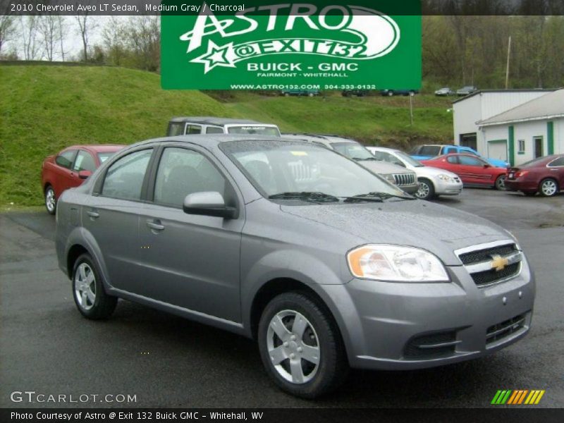 Medium Gray / Charcoal 2010 Chevrolet Aveo LT Sedan