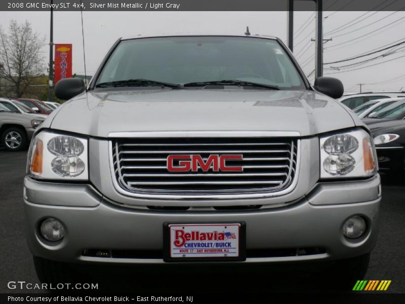 Silver Mist Metallic / Light Gray 2008 GMC Envoy SLT 4x4