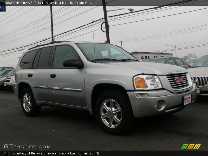 Silver Mist Metallic / Light Gray 2008 GMC Envoy SLT 4x4