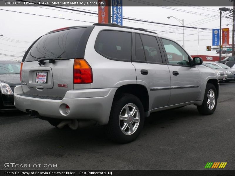 Silver Mist Metallic / Light Gray 2008 GMC Envoy SLT 4x4