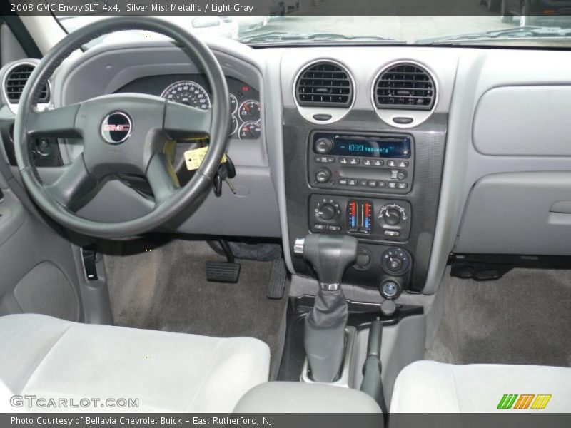 Silver Mist Metallic / Light Gray 2008 GMC Envoy SLT 4x4