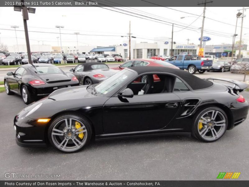  2011 911 Turbo S Cabriolet Black