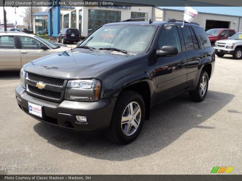 Graphite Metallic / Ebony 2007 Chevrolet TrailBlazer LT 4x4
