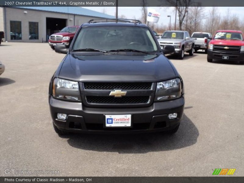 Graphite Metallic / Ebony 2007 Chevrolet TrailBlazer LT 4x4