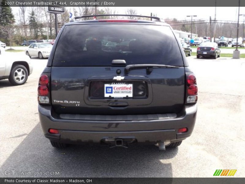 Graphite Metallic / Ebony 2007 Chevrolet TrailBlazer LT 4x4