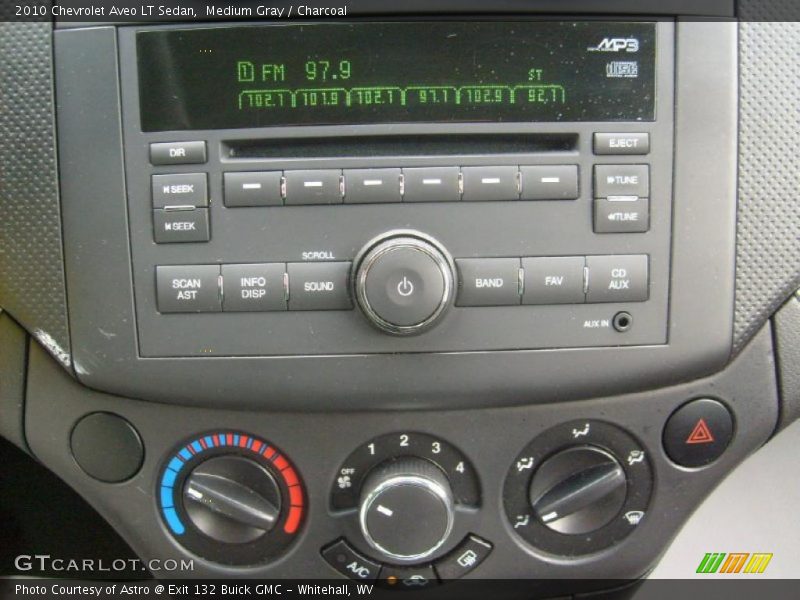 Medium Gray / Charcoal 2010 Chevrolet Aveo LT Sedan