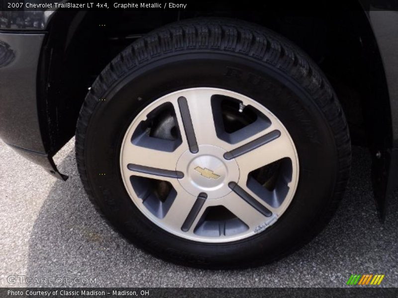 Graphite Metallic / Ebony 2007 Chevrolet TrailBlazer LT 4x4