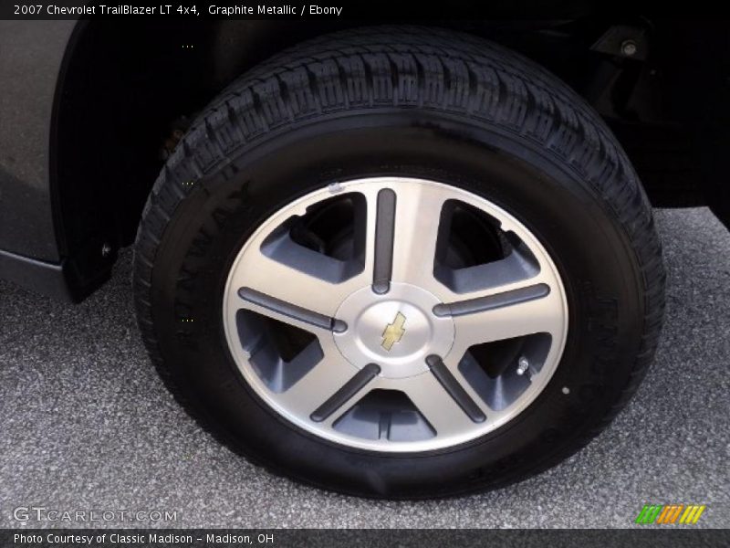 Graphite Metallic / Ebony 2007 Chevrolet TrailBlazer LT 4x4