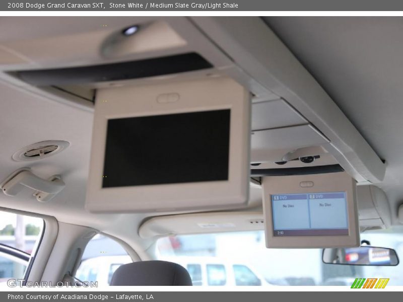 Stone White / Medium Slate Gray/Light Shale 2008 Dodge Grand Caravan SXT