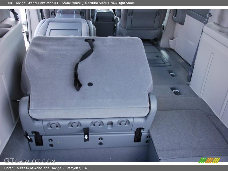 Stone White / Medium Slate Gray/Light Shale 2008 Dodge Grand Caravan SXT