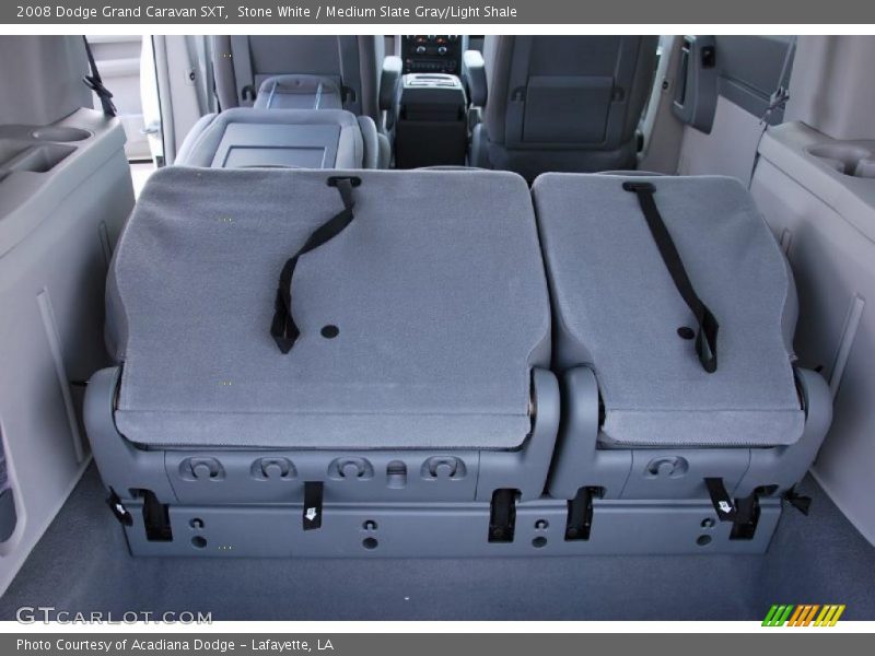 Stone White / Medium Slate Gray/Light Shale 2008 Dodge Grand Caravan SXT