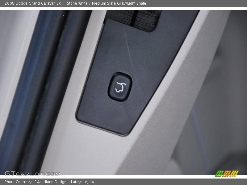 Stone White / Medium Slate Gray/Light Shale 2008 Dodge Grand Caravan SXT