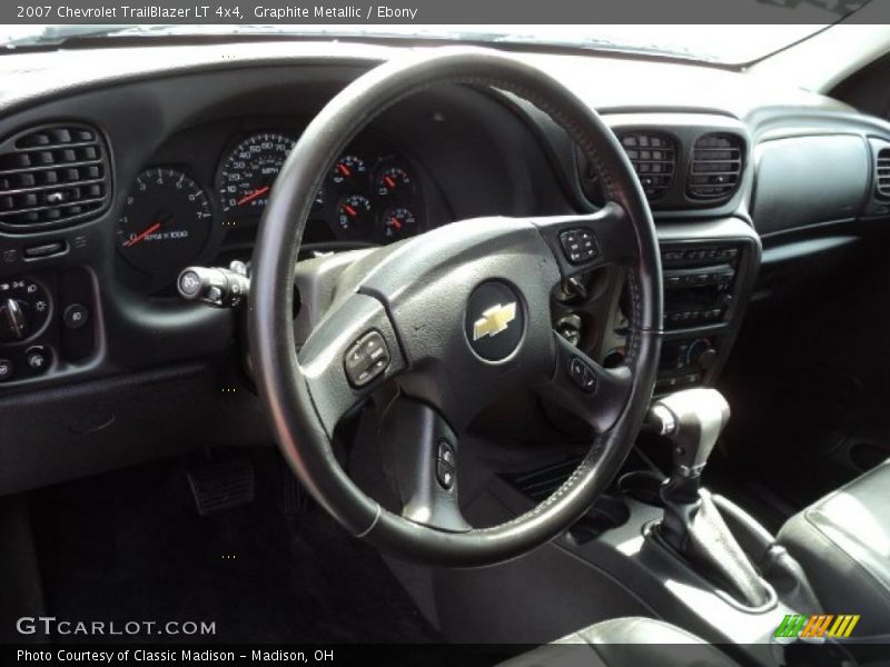 Graphite Metallic / Ebony 2007 Chevrolet TrailBlazer LT 4x4