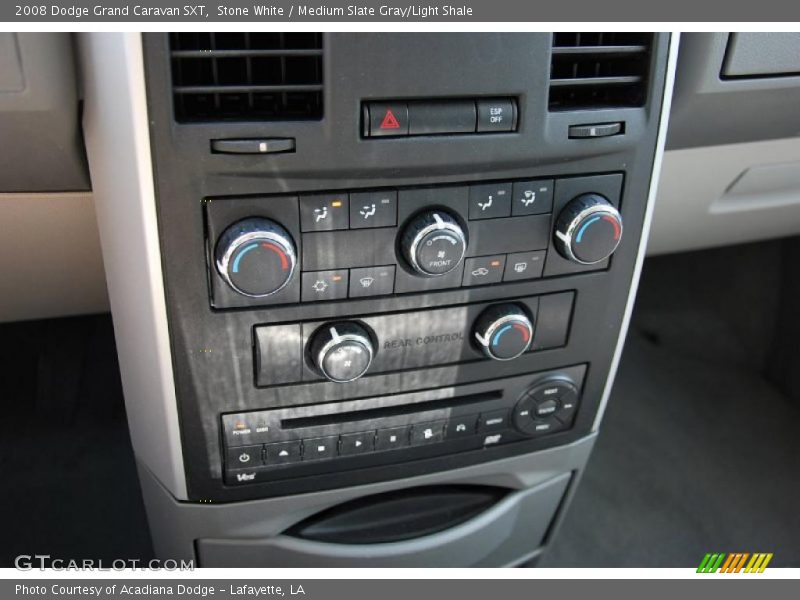 Stone White / Medium Slate Gray/Light Shale 2008 Dodge Grand Caravan SXT
