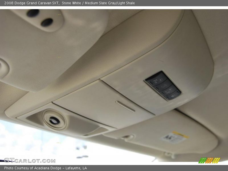 Stone White / Medium Slate Gray/Light Shale 2008 Dodge Grand Caravan SXT