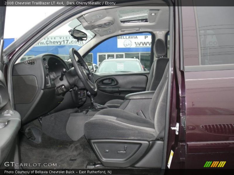 Dark Cherry Metallic / Ebony 2008 Chevrolet TrailBlazer LT 4x4