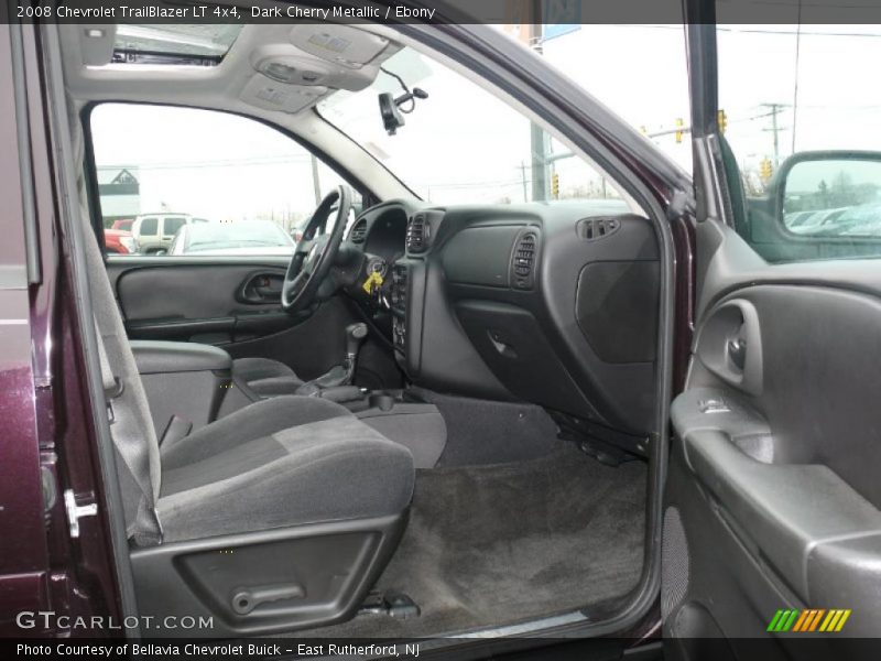 Dark Cherry Metallic / Ebony 2008 Chevrolet TrailBlazer LT 4x4