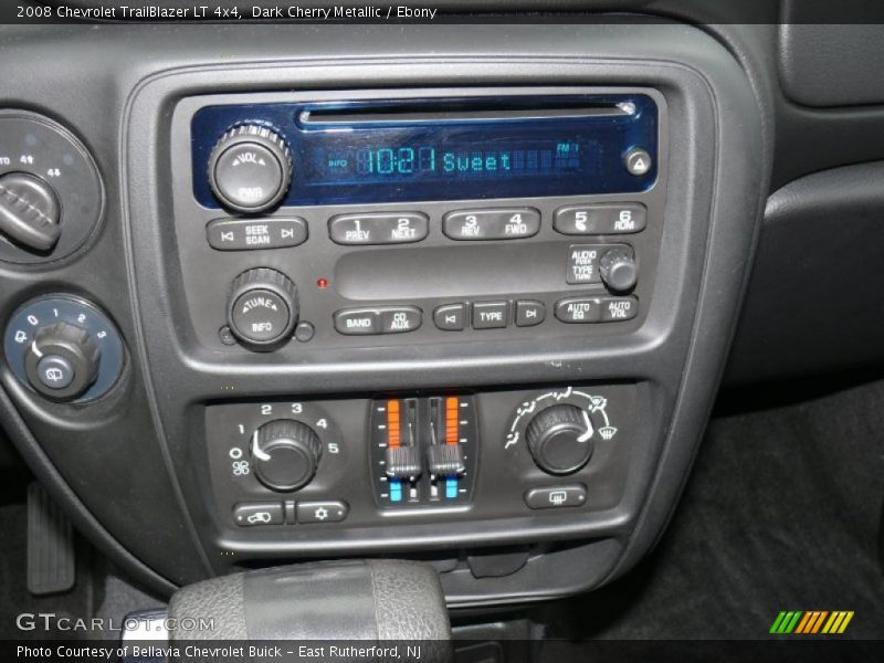 Dark Cherry Metallic / Ebony 2008 Chevrolet TrailBlazer LT 4x4