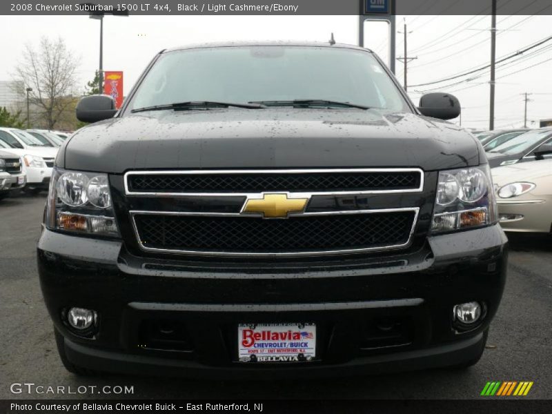 Black / Light Cashmere/Ebony 2008 Chevrolet Suburban 1500 LT 4x4
