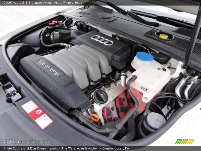  2006 A6 3.2 quattro Avant Engine - 3.2 Liter FSI DOHC 24-Valve VVT V6