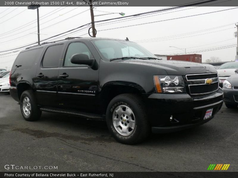 Black / Light Cashmere/Ebony 2008 Chevrolet Suburban 1500 LT 4x4
