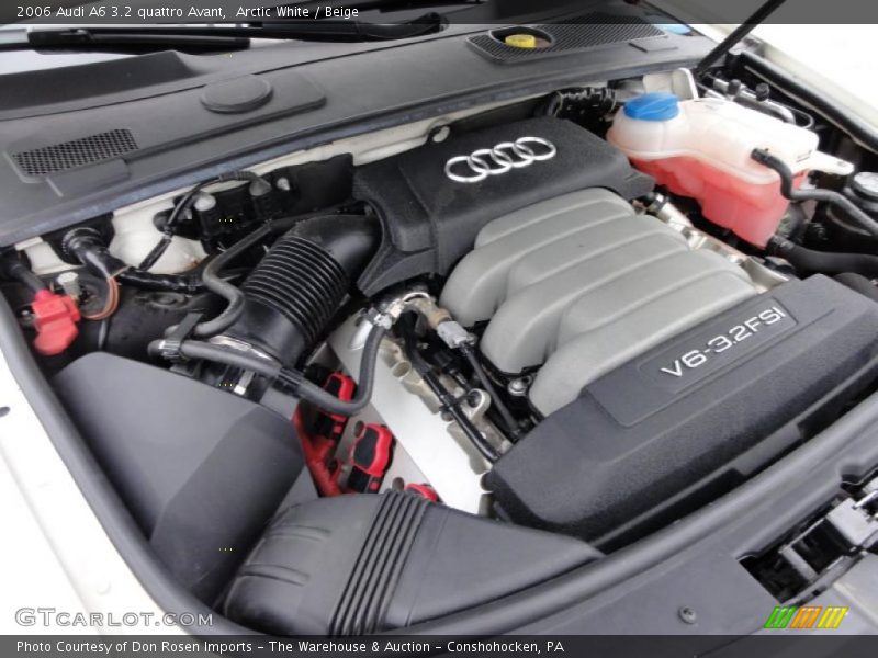  2006 A6 3.2 quattro Avant Engine - 3.2 Liter FSI DOHC 24-Valve VVT V6