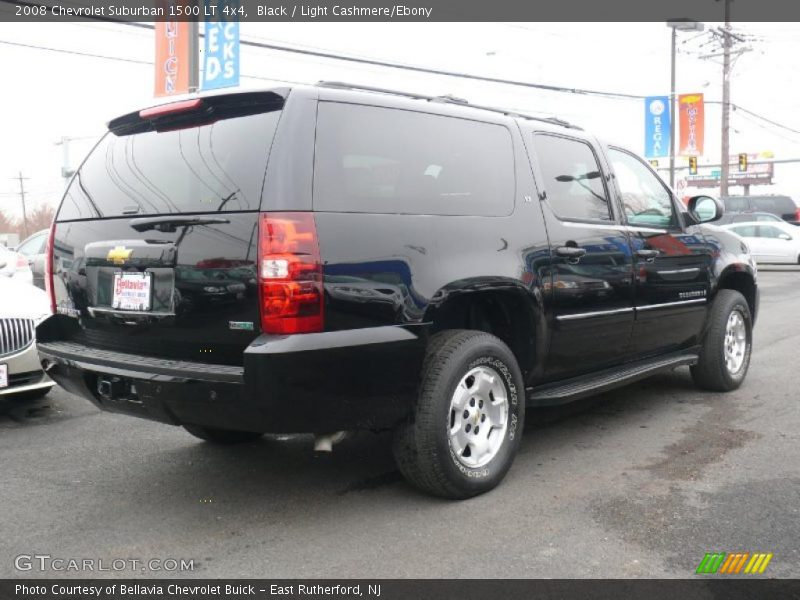 Black / Light Cashmere/Ebony 2008 Chevrolet Suburban 1500 LT 4x4