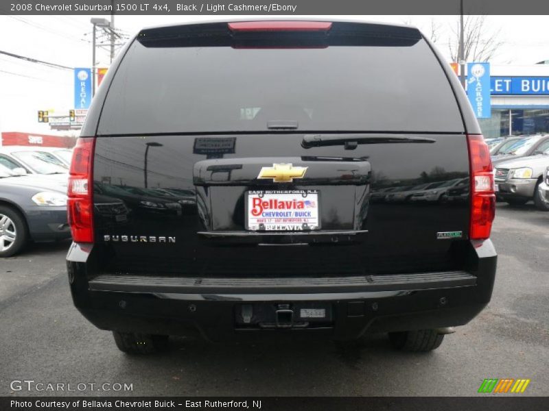 Black / Light Cashmere/Ebony 2008 Chevrolet Suburban 1500 LT 4x4