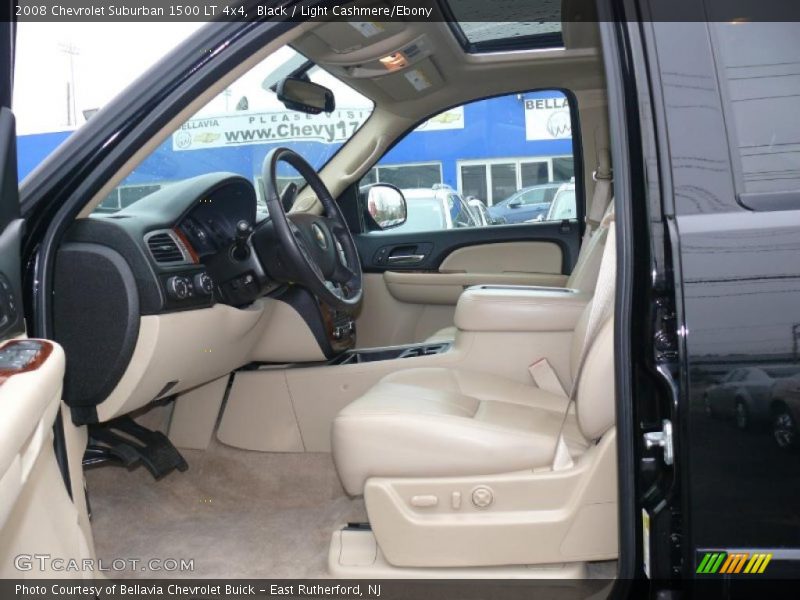 Black / Light Cashmere/Ebony 2008 Chevrolet Suburban 1500 LT 4x4