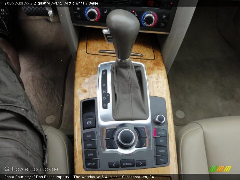  2006 A6 3.2 quattro Avant 6 Speed Tiptronic Automatic Shifter