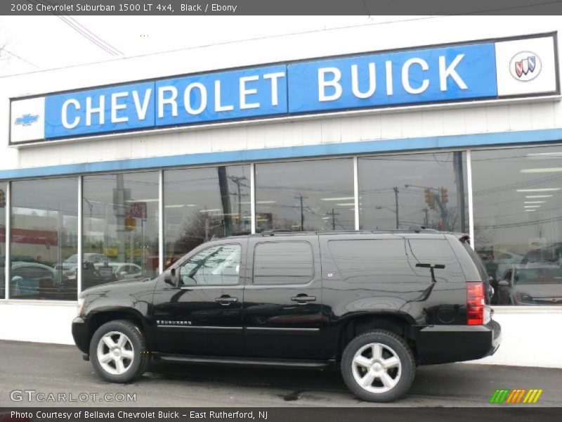 Black / Ebony 2008 Chevrolet Suburban 1500 LT 4x4