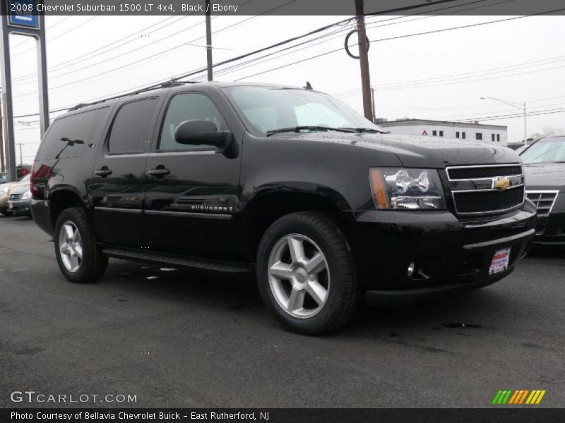 Black / Ebony 2008 Chevrolet Suburban 1500 LT 4x4