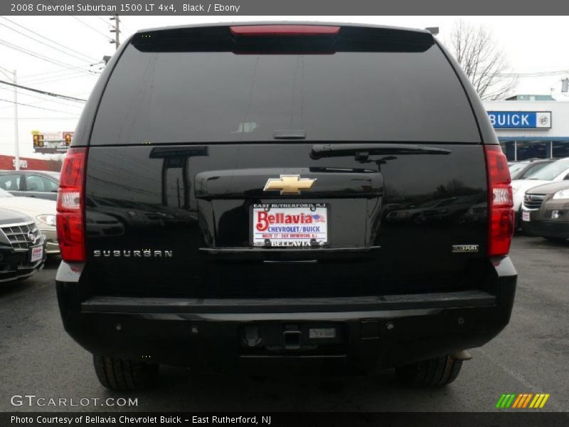 Black / Ebony 2008 Chevrolet Suburban 1500 LT 4x4