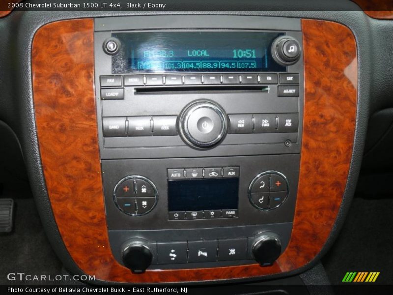 Controls of 2008 Suburban 1500 LT 4x4