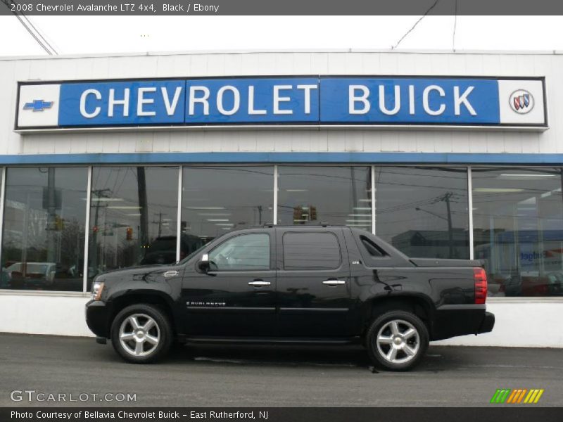 Black / Ebony 2008 Chevrolet Avalanche LTZ 4x4