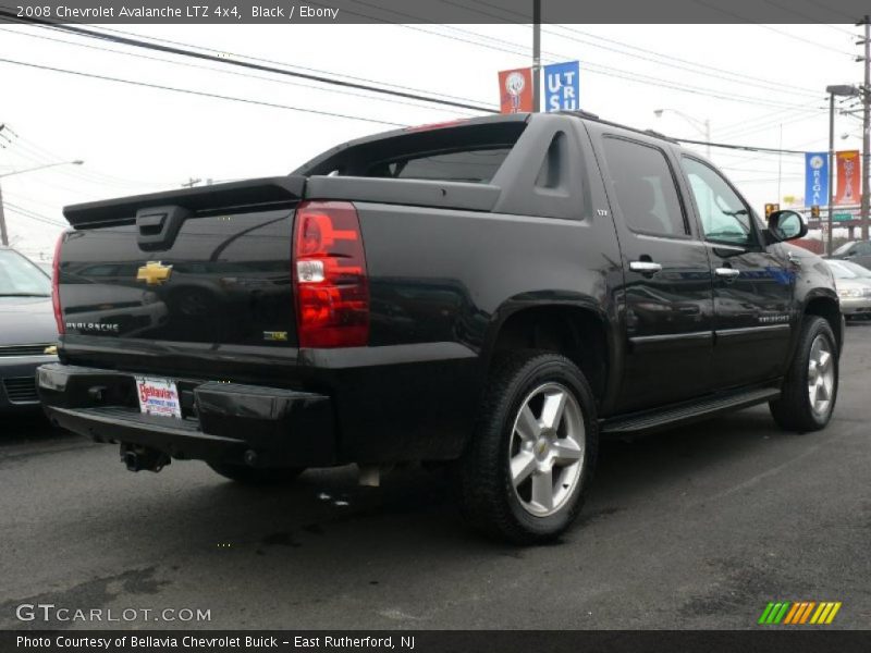 Black / Ebony 2008 Chevrolet Avalanche LTZ 4x4