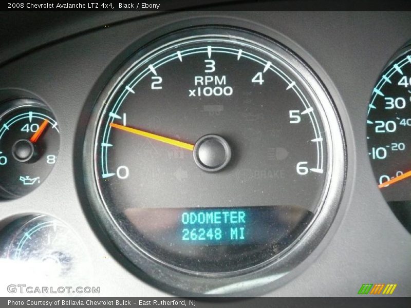 Black / Ebony 2008 Chevrolet Avalanche LTZ 4x4